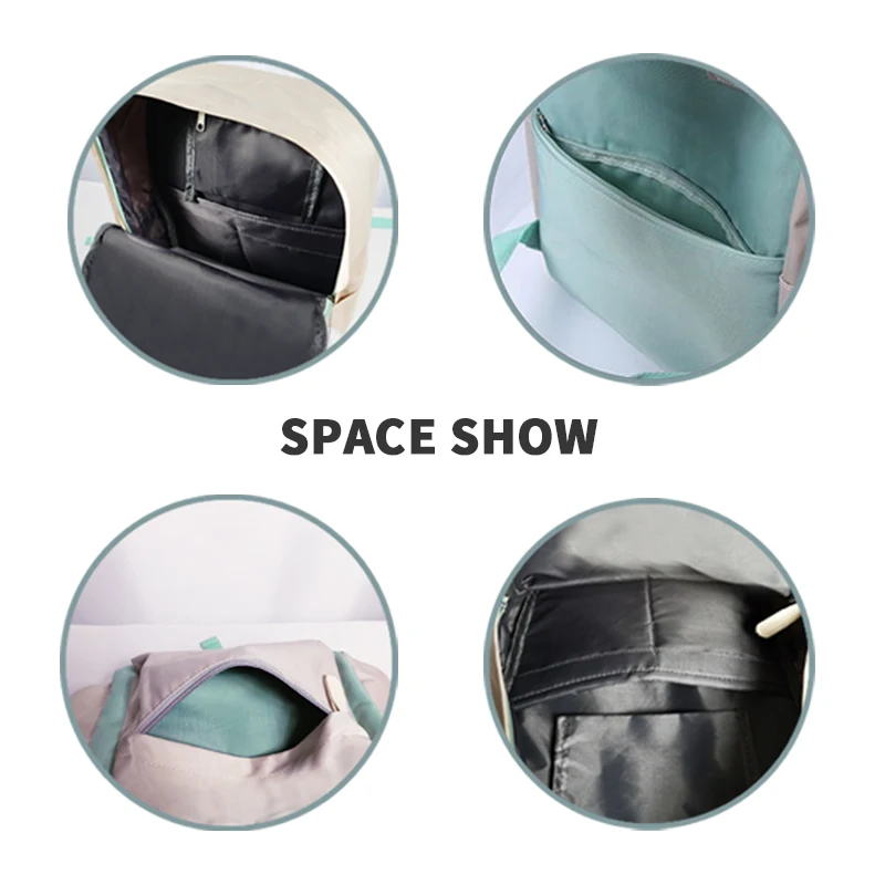 Женский холщовый рюкзак Playking модный яркого цвета для ноутбука и школы школьный в