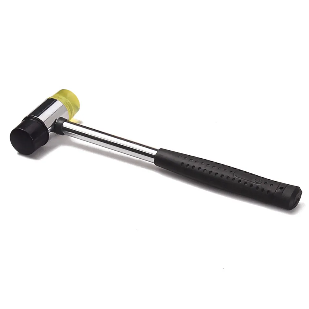 

Acoustic Guitar Plastic Hammer 25.5 Cm Guitar Fret Hammer Luthier Electric Guitar Hammer With Double Plastic Head Guitar Tool