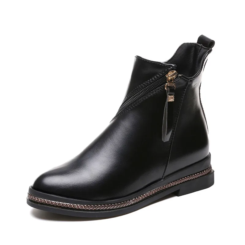 Bootee/ женские резиновые сапоги; роскошные дизайнерские ботинки на низком каблуке; женские ботинки с круглым носком на шнуровке; элегантная обувь для дождливой погоды