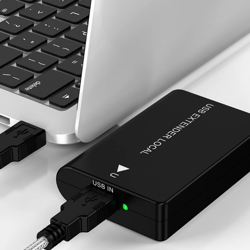 USB 2.0 Extender 60m Rj45 Ethernet Cat5e/6 for PC/Microphone/Webcam No Driver Needed Supports Multiple Operating System | Компьютеры и