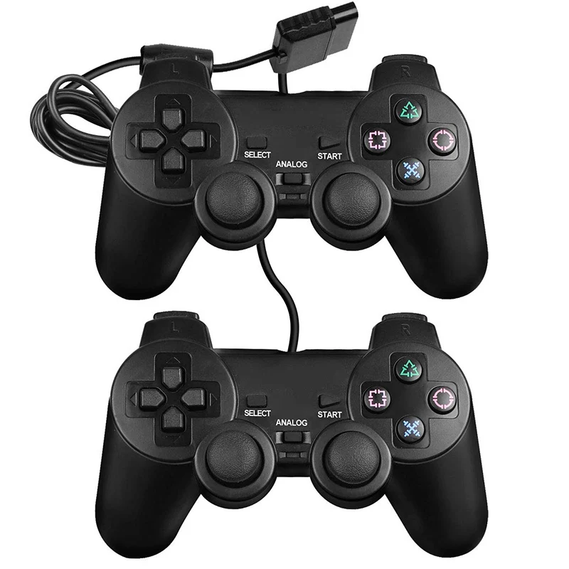 Устройство управления Dualshock для PS2 игровые консоли со встроенным двойным