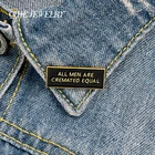 Женская эмалированная брошь с надписью на лацкан