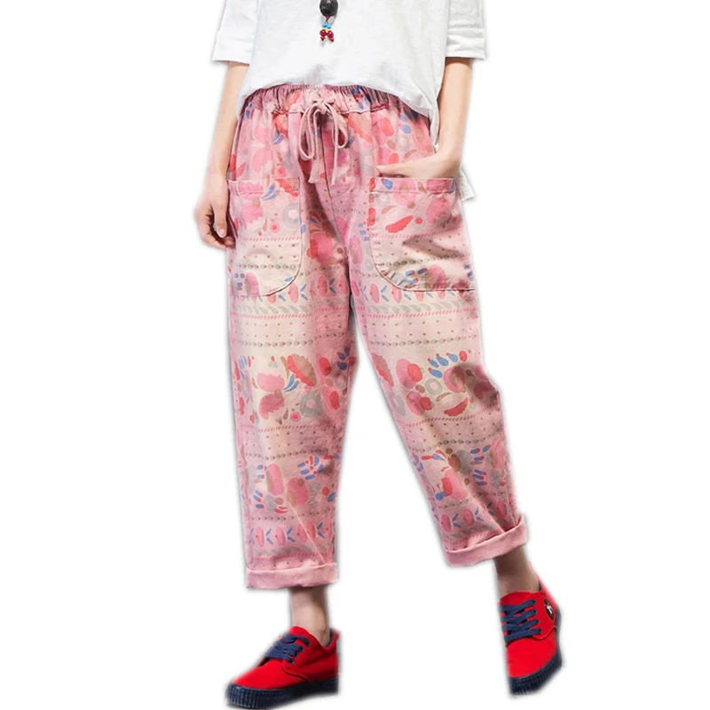 Женские джинсы деним брюки нижнее белье прямые большой свободный негабаритных