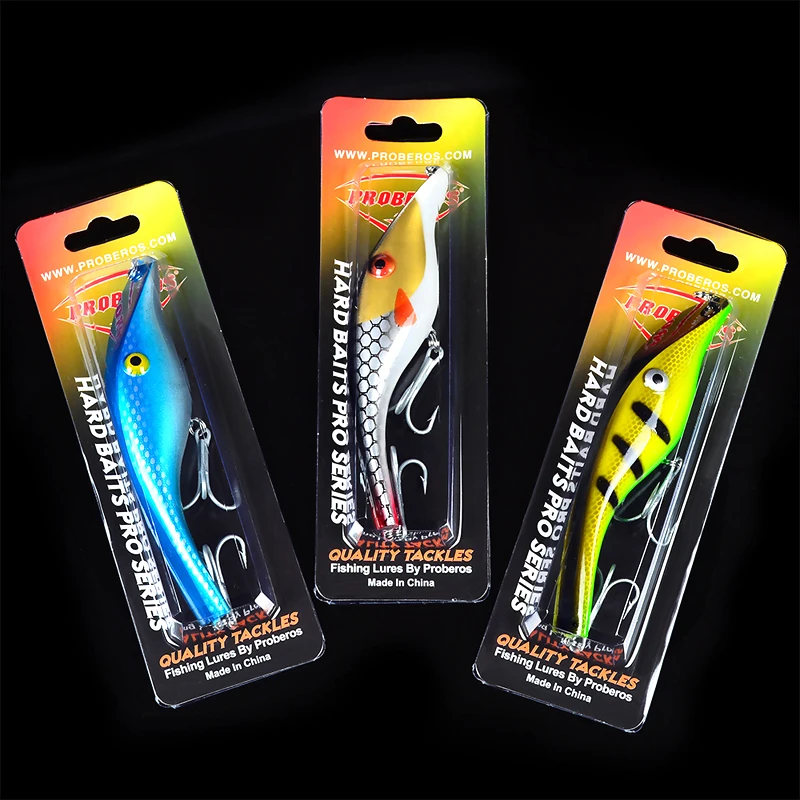 

Fishing Bait Exported to USA 3D Fishing Tackle 44g/14.5cm Fishing lure With 2/0# Hook 8 Colors Big Baits