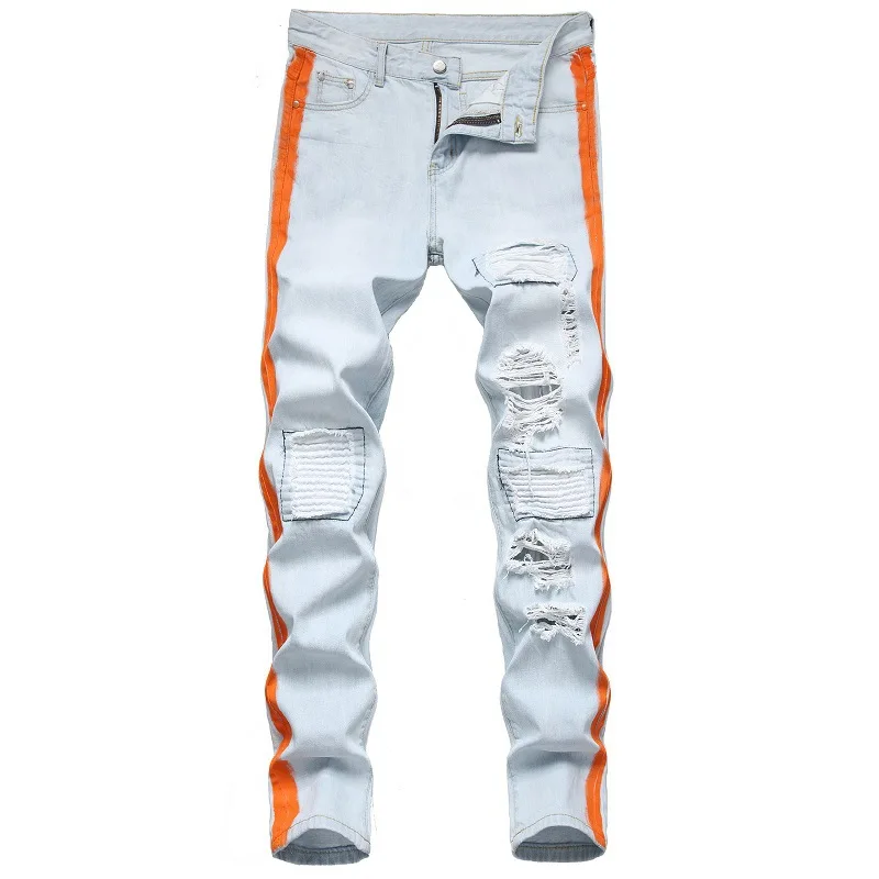 

New Summer thin black man pants Korean self-cultivation Harlan beam men's male skinny elastic trousers sweatpants