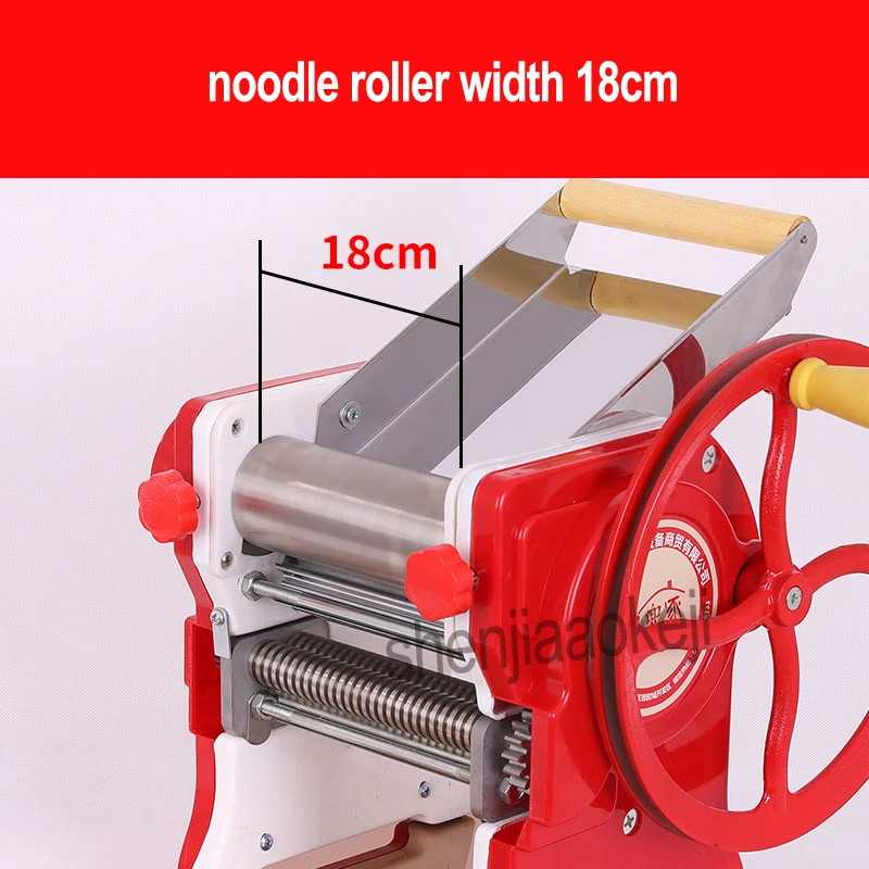

manual dough press machine noodle machine pasta machine stainless steel pasta machine commercial 18cm noodle roll width