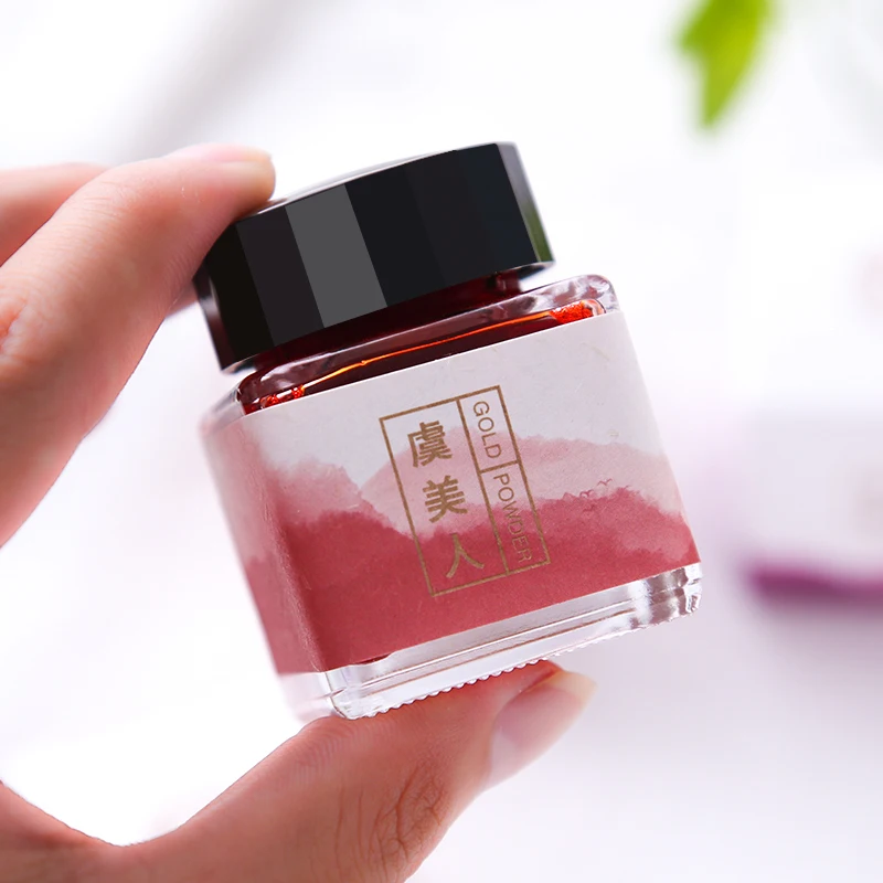 Перьевая ручка антикварная с золотыми чернилами 25 мл| |