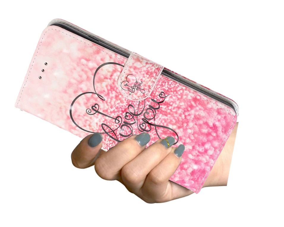 3D мягкий чехол-бумажник из ТПУ для huawei Honor 20 pro 10 lite, откидной Чехол для мобильного телефона s на Honor 10i 8A 8S 8X 7A PRO 7S 7C, кожаный чехол-книжка