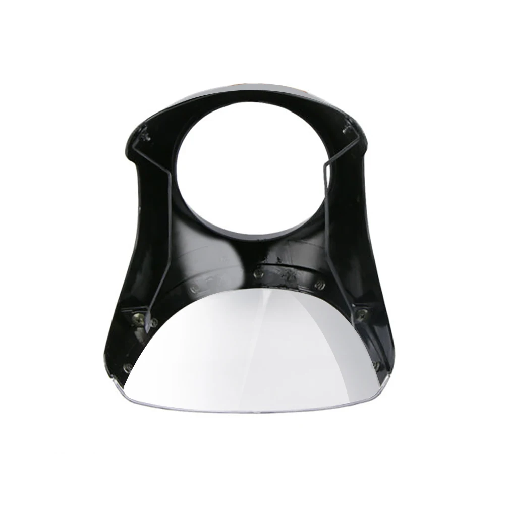 

Universal Retro Cafe Racer Handlebar Screen Windshield Dropshiping Top Sell 7" Motorcycle Headlight Fairing Shade Mask