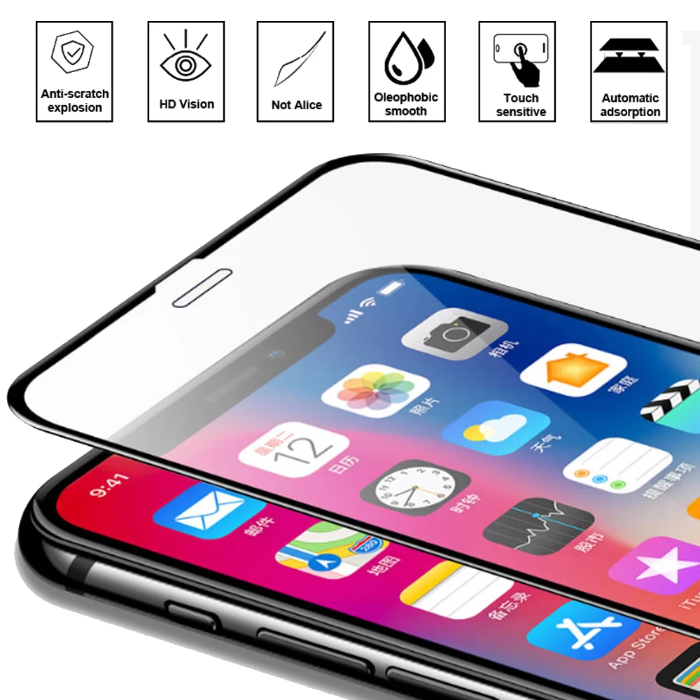 2 шт. Защитное стекло для Apple iPhone 11/12/13 Pro Max | Мобильные телефоны и аксессуары