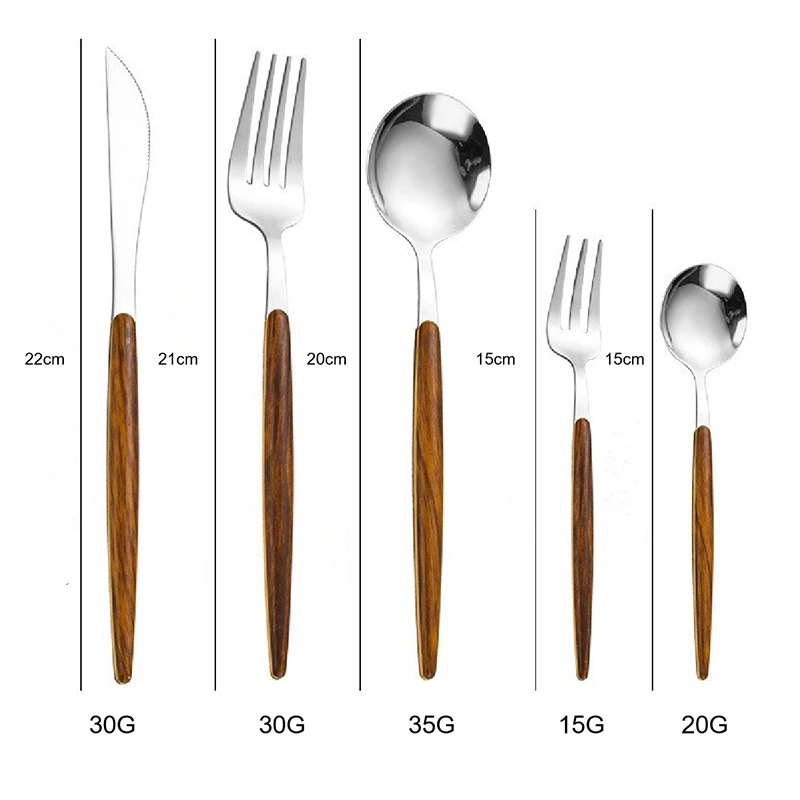 5 шт./4 шт. набор столовых приборов |