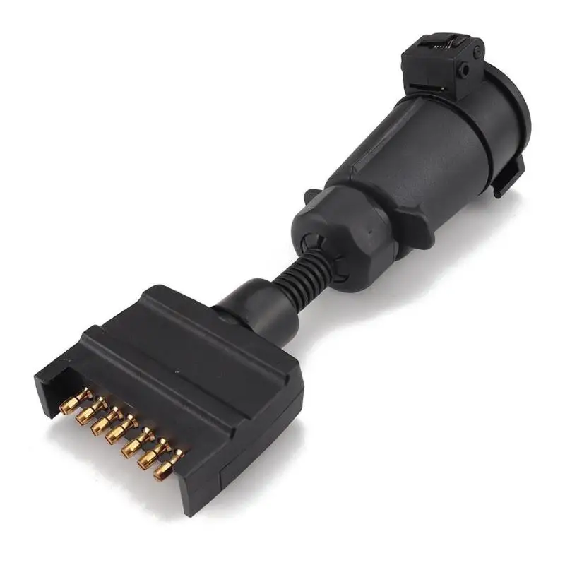 Горячие Продажа Новые 7 core прицеп круглый разъем контактный плоский штекер