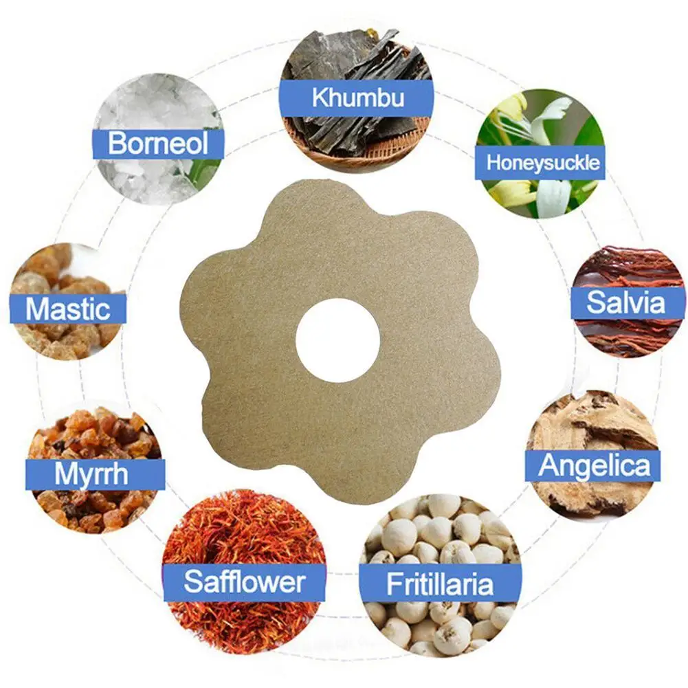 4 шт грудь заплата сброса боли полыни гиперплазия медицинский отеки Рак молочной