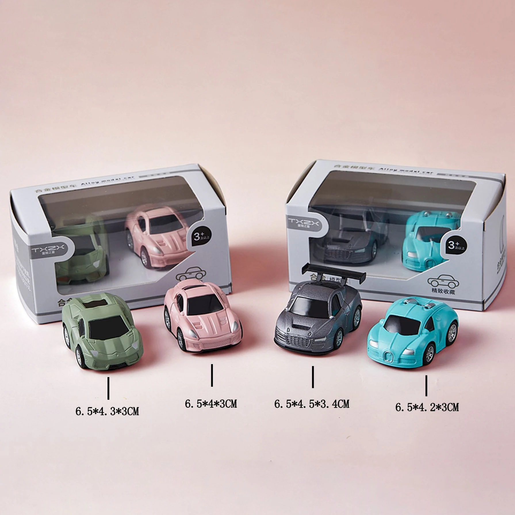 

Children's Alloy Car Pull Back Die-Casting Children's Metal Action Model Car Boy Educational Toy Student Gift
