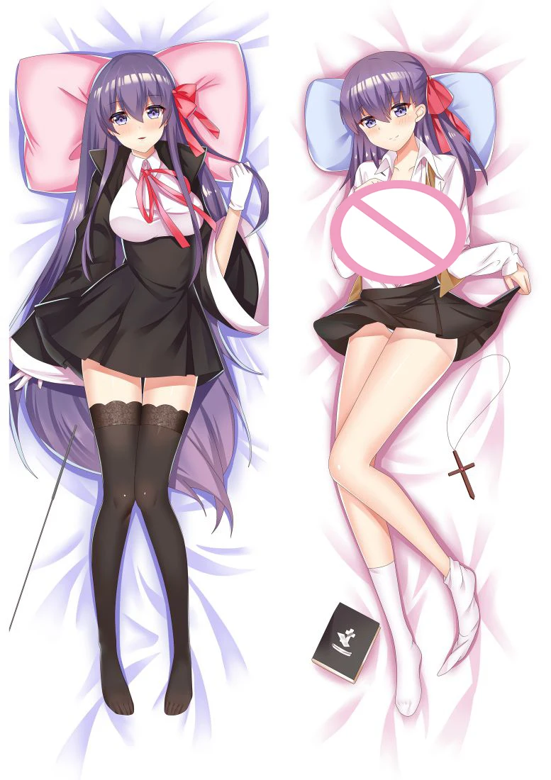 Милый чехол Mato Sakura обнимающая подушка для тела Чехол Аниме Dakimakura Otaku постельное