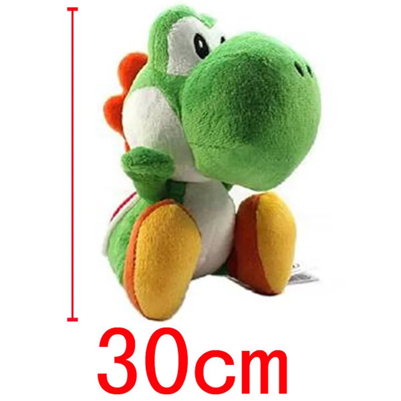 

30cm Plush Toys Green Stuffed Toys Super Marae Yoshi Plush Toys Stuffed Dolls for All Collection of Game Lovers
