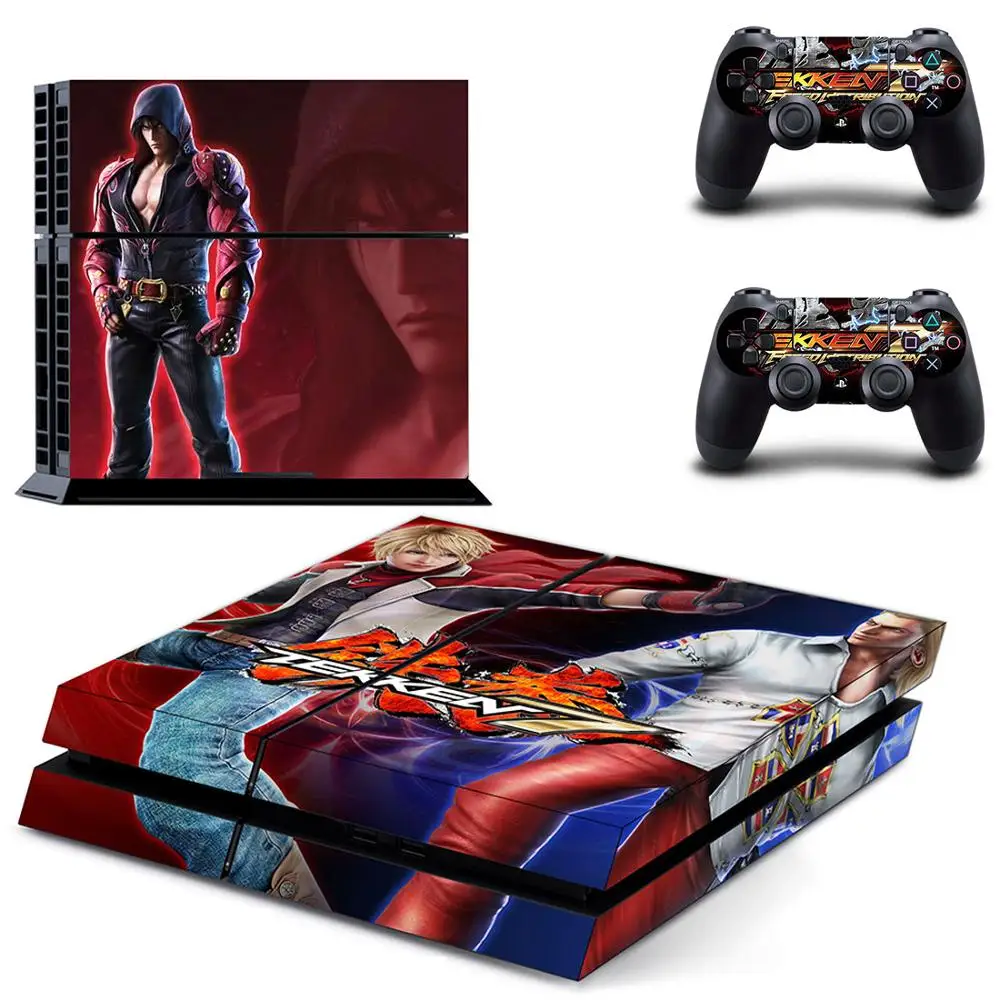 Наклейки для игровых приставок Tekken 7 PS4 s Play station 4 наклейки консоли PlayStation и