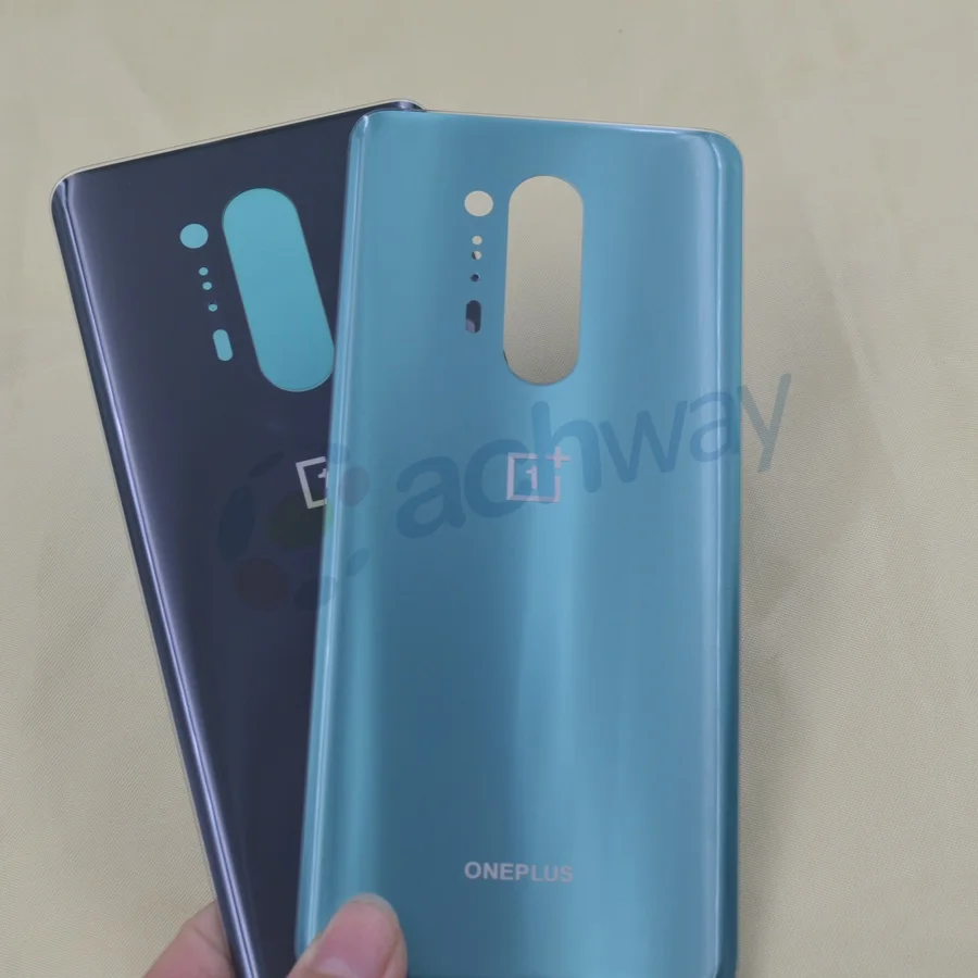 

New Battery Cover For Oneplus 8 Back Glass Rear Housing Replacement Back Door Battery Case for Oneplus 1+8 Back Door Housing