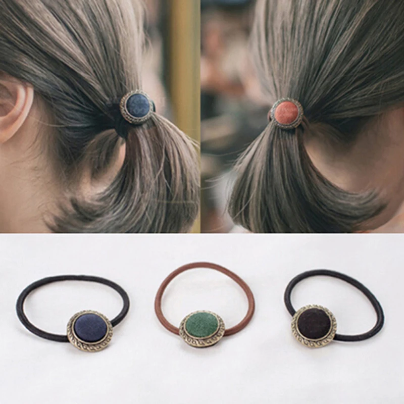 Модные цветочные резинки для женщин и девочек эластичные резиновые ленты