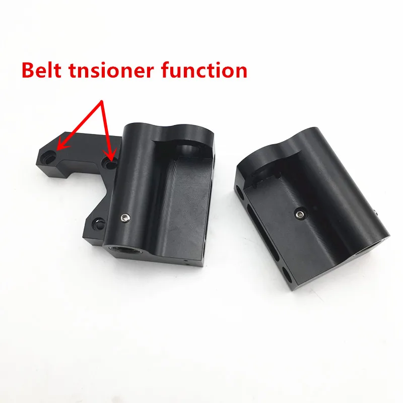 

LM8UU Anet A8/Prusa i3 MK2S/MK3 upgrade aluminum X end motor X idler metal kit with X belt tensioner function 22mm distance