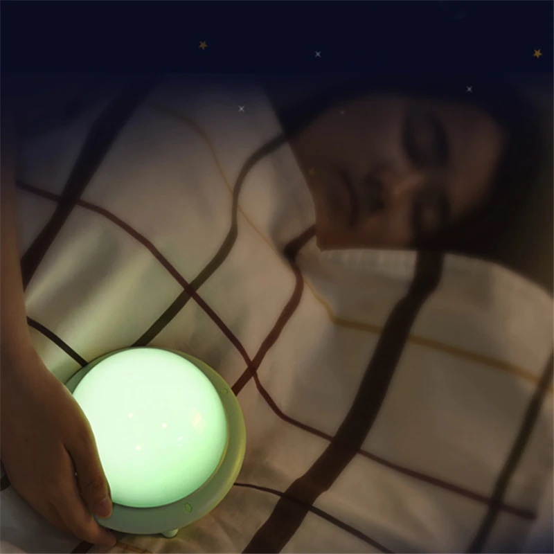 

UFO Starry Sky Projection Night Light Colorful LED USB Children Kids Baby Sleep Romantic Lamp Home Ocean Table Atmosphere Lamp