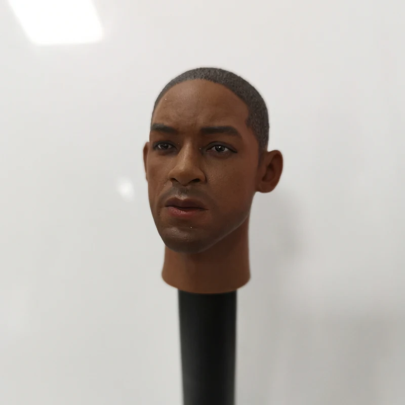 Масштаб 1/6 экшн-фигурка Уилл Смит черный человек/Мужская голова скульптурная