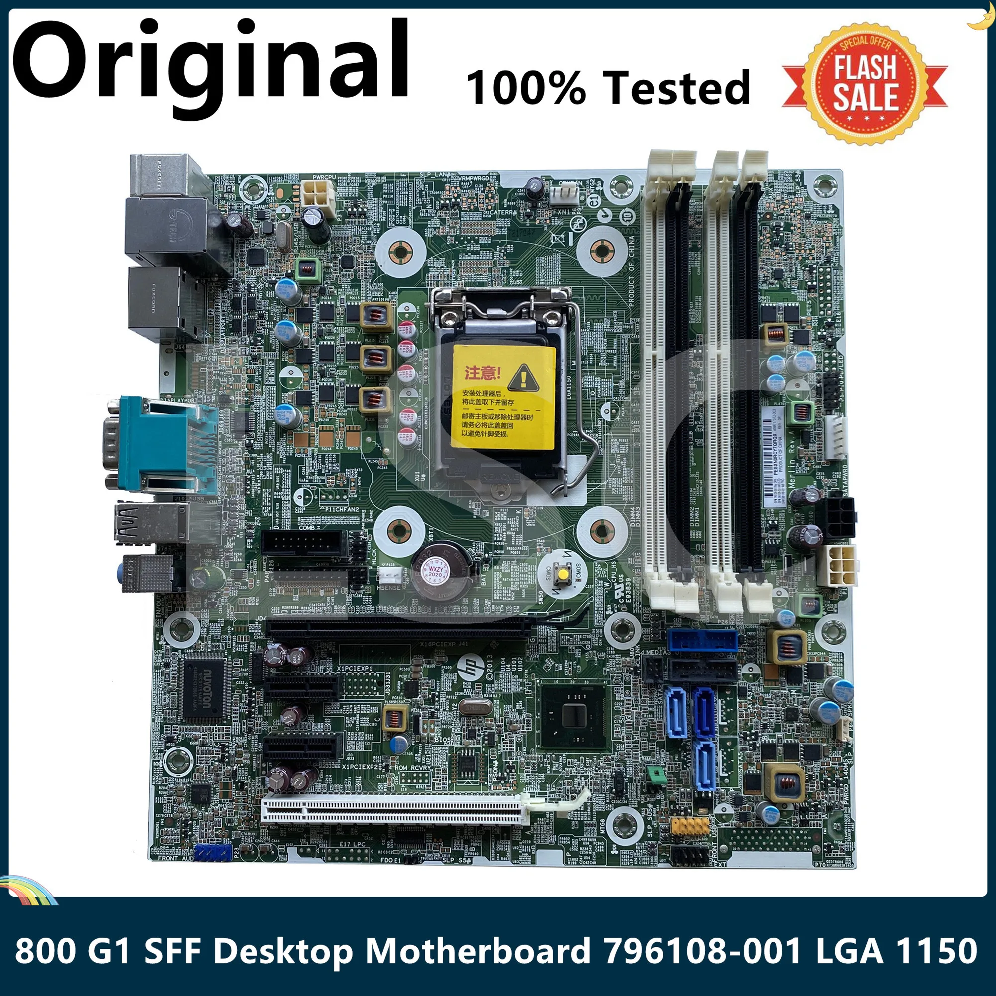 LSC для HP EliteDesk 800 G1 SFF настольная материнская плата 796108-001 796108-601 717372-003 Q87 LGA 1150 100%