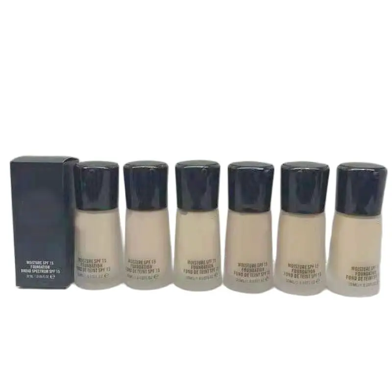 

Wholesale NEW Face Makeup Mineralize Moisture SPF 15 Foundation Liquid 30ml Cream Cover Womens Cosmetic+gift