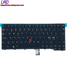 New Original NDC Nordic Keyboard for Thinkpad L470 L440 L450 L460 T440 T440S T431S T440P T450 T450S T460  Laptop 01EP101 01EP100