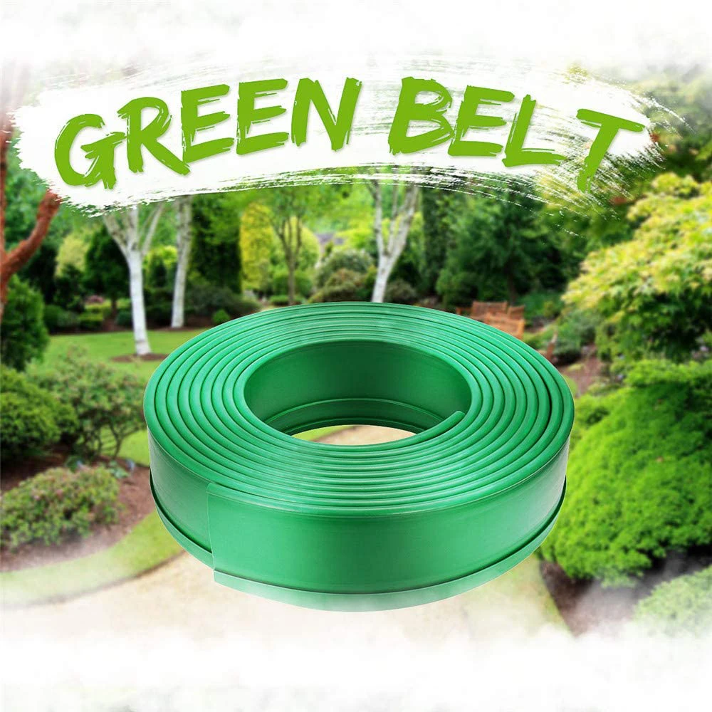 

5m Grass Edging Fence Belt Border Garden Lawn Stone Isolation Path Barrier Patio Greening Belt Plastic Garden Fence