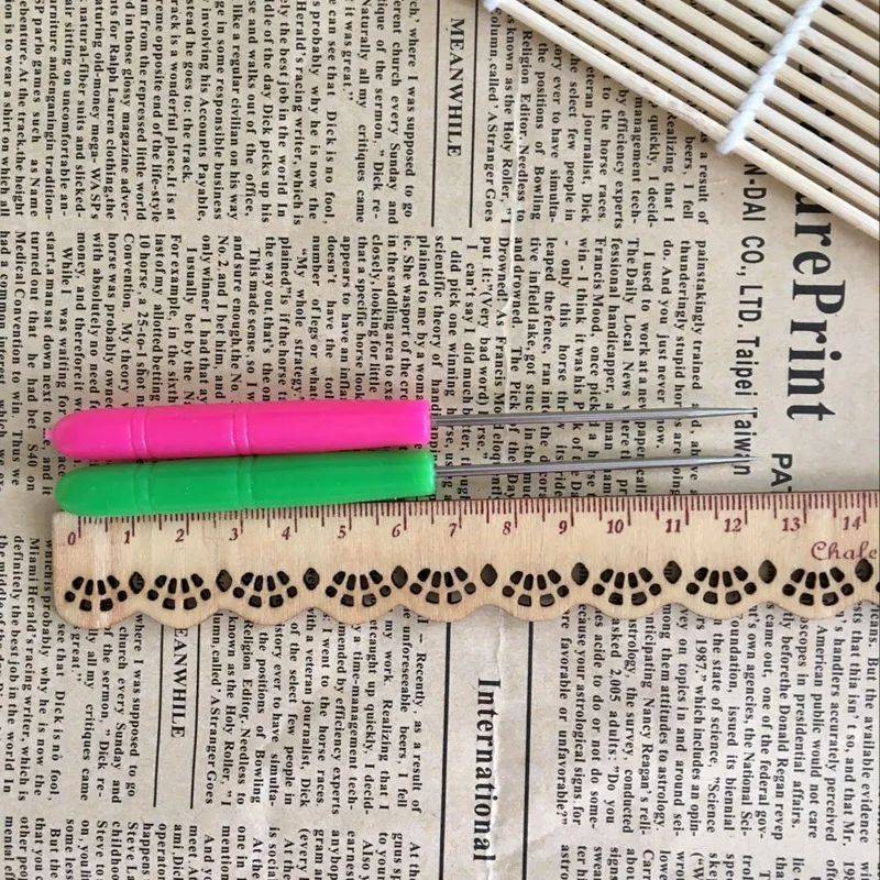 Die Release Tool Paper Cuts DIY Cutting Dies Carft Making Stitch Cone Needle Plastic Handle Awl Sewing Accessories | Дом и сад