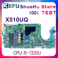 kefu x510un motherboard is suitable for asus x510uq x510ua x510u s510un s510u notebook motherboard i5 7200u cpu 100 test