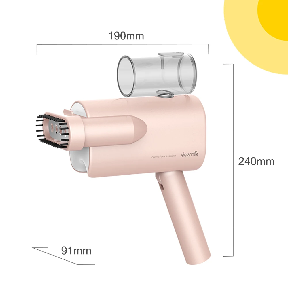 

2019 New Deerma 220v Handheld Garment Steamer Household Portable Steam Iron Clothes Brushes For Home Appliances