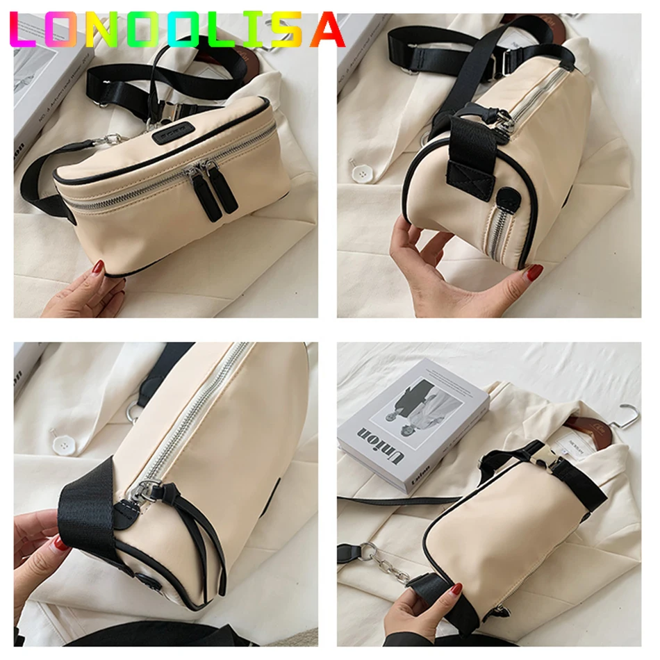 

Sweet Cool Wind Female Wild Fashion Shoulder Bag INS Net Red Portable Oxford Shopper Messenger Crossbody Cosmetic Storage Sac