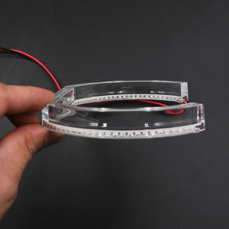 FSYLX Хрустальный светодиодный ангельские глазки для BMW F30 F35 SMD СВЕТОДИОДНЫЙ halo