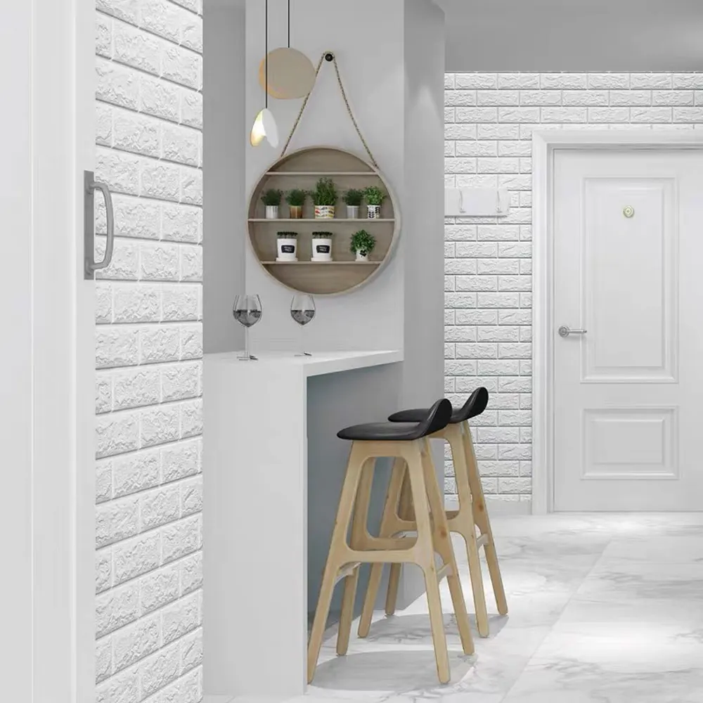 10 шт. кирпичная 3D Наклейка на стену DIY настенная панель самоклеющиеся обои для гостиной у телевизора на кухне фон настенная спальня домашний декор