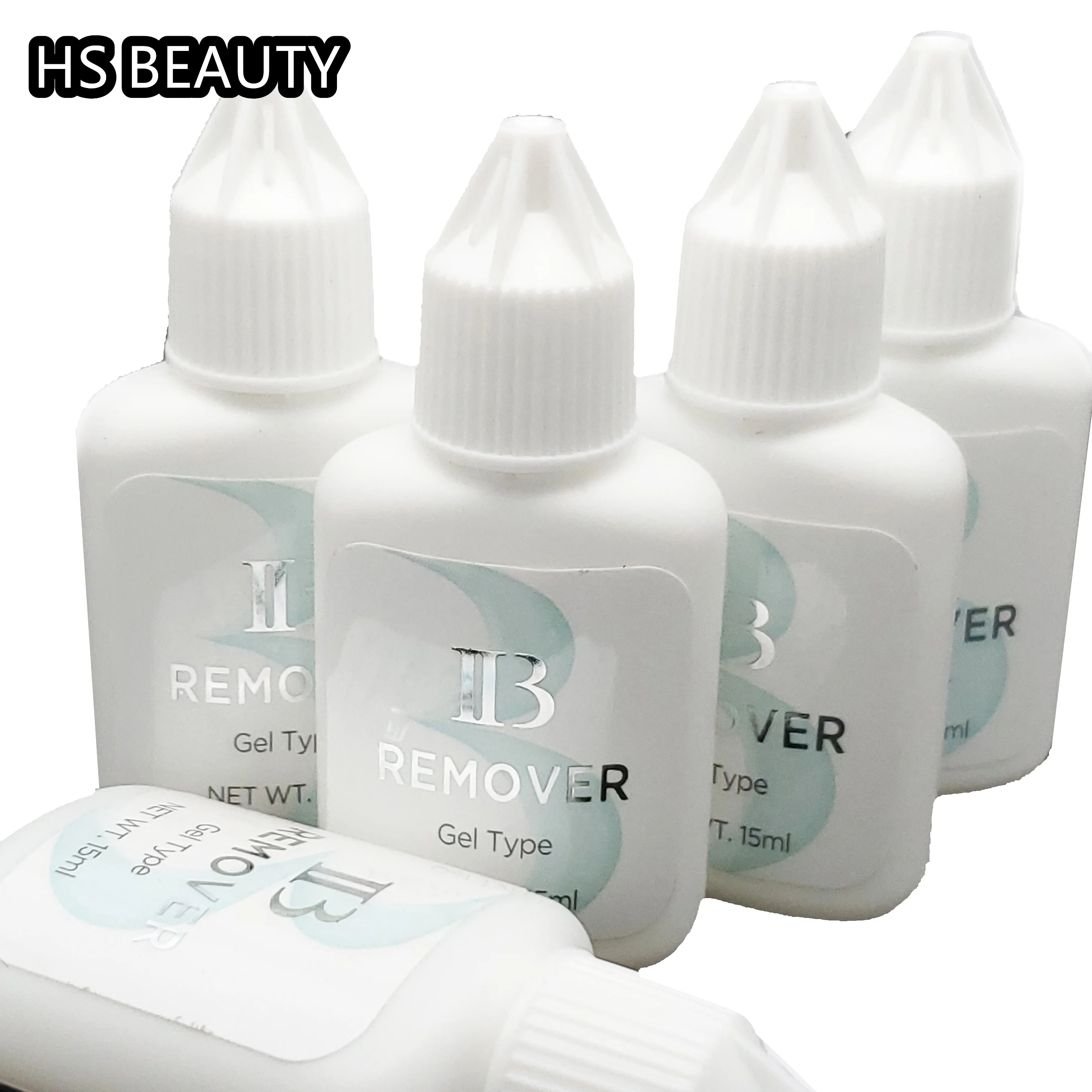 Professional Korea ibeauty IB Clear Glue Gel Remover Eyelash Extensions 15ml False eyelash glue remover makeup tools 10 Bottles