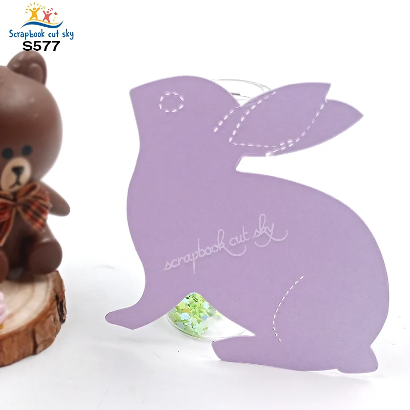 

Rabbit S577 Muyu Wooden Mold Scrapbook Dies Suitable For Market General Machines