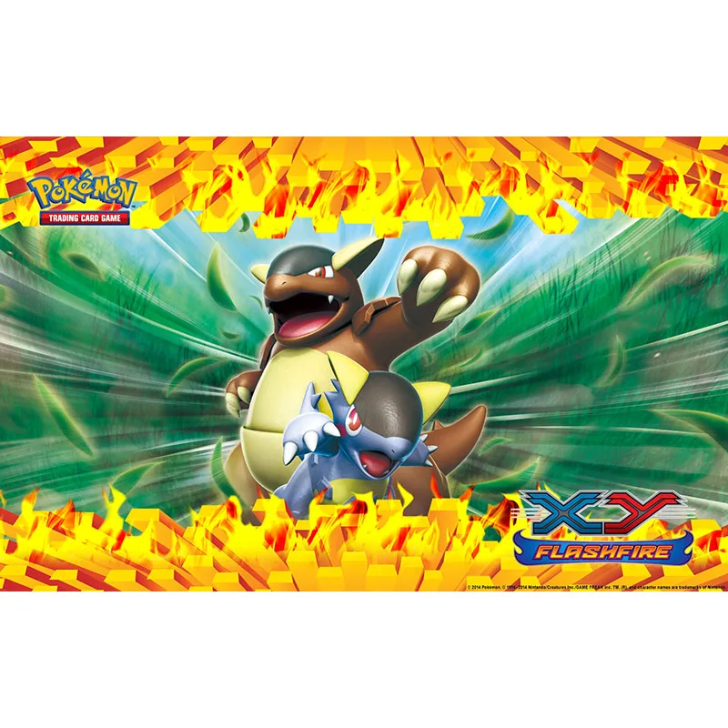 Игровой коврик Takara Tomy с покемонами карманный изображением монстра животных