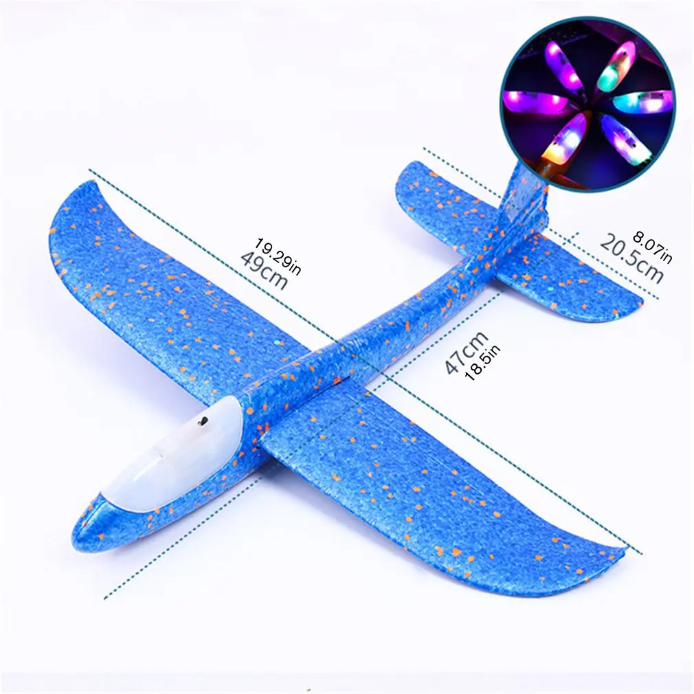 

Hand Launch Throwing Glider Aircraft Inertial Foam EPP Airplane Toy Children Airplane Model Outdoor Fun Toy