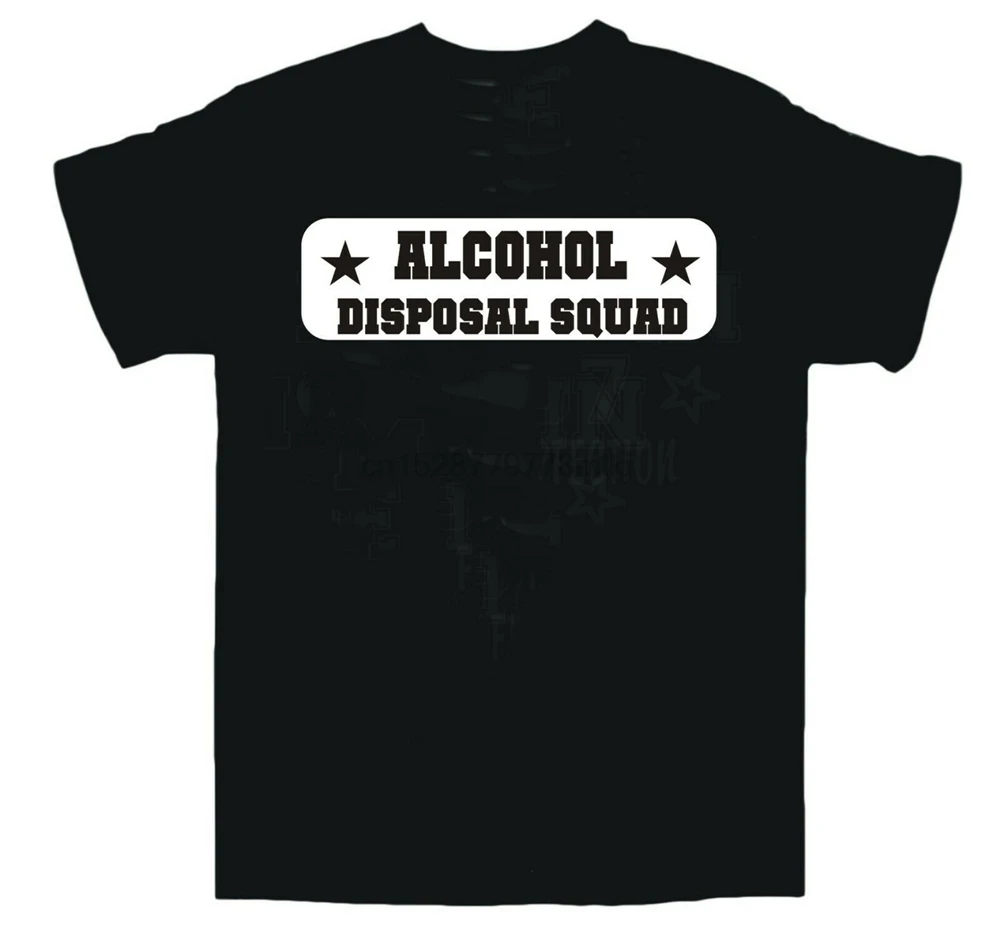 Фото Alcohol Disposal Squad T-Shirt Hen Stag Night Holiday Xmas All Sizes New Unisex Funny Tops Tee Shirt Alcohol Disposal Squad T-Shirt Hen Stag Night Holiday Xmas All Sizes New Unisex Funny Tops Tee Shirt