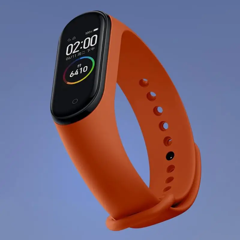 Китайская версия, Xiaomi Mi, музыка, Bluetooth, 4, 5 АТМ, пульсометр, фитнес, водонепроницаемый, умный Браслет, сенсорный экран, браслет, Новинка