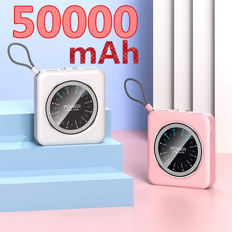 Портативное мини-зарядное устройство на 50000 мА · ч USB-зарядное портативное