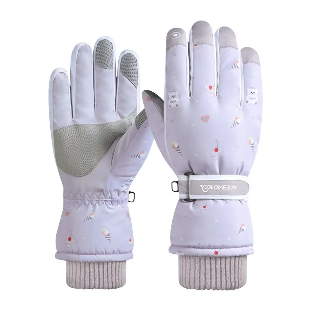 

Winter Gloves Women Ski Gloves Outdoor Windproof Touchscreen Gloves Warm Gloves Wrist Mittens Driving Sking Gloves Bike Gloves