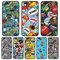 Soft Phone Case For One Plus Pro Silicone Anime Graffiti Bomb Back Cover For OnePlus Pro