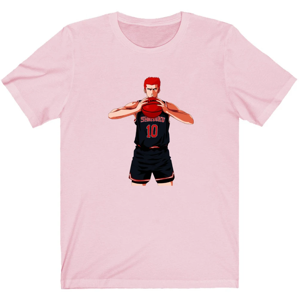 

Slam Dunk Short Sleeve O-neck Casual Streetwear Anime T-shirt Male