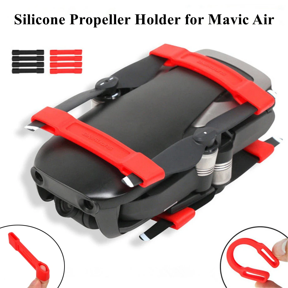 4pcs Fixed Holder Propeller Stabilizers Prop Stabilizer Protector Silicone Soft Clip Guard for DJI MAVIC AIR Drone Accessories |