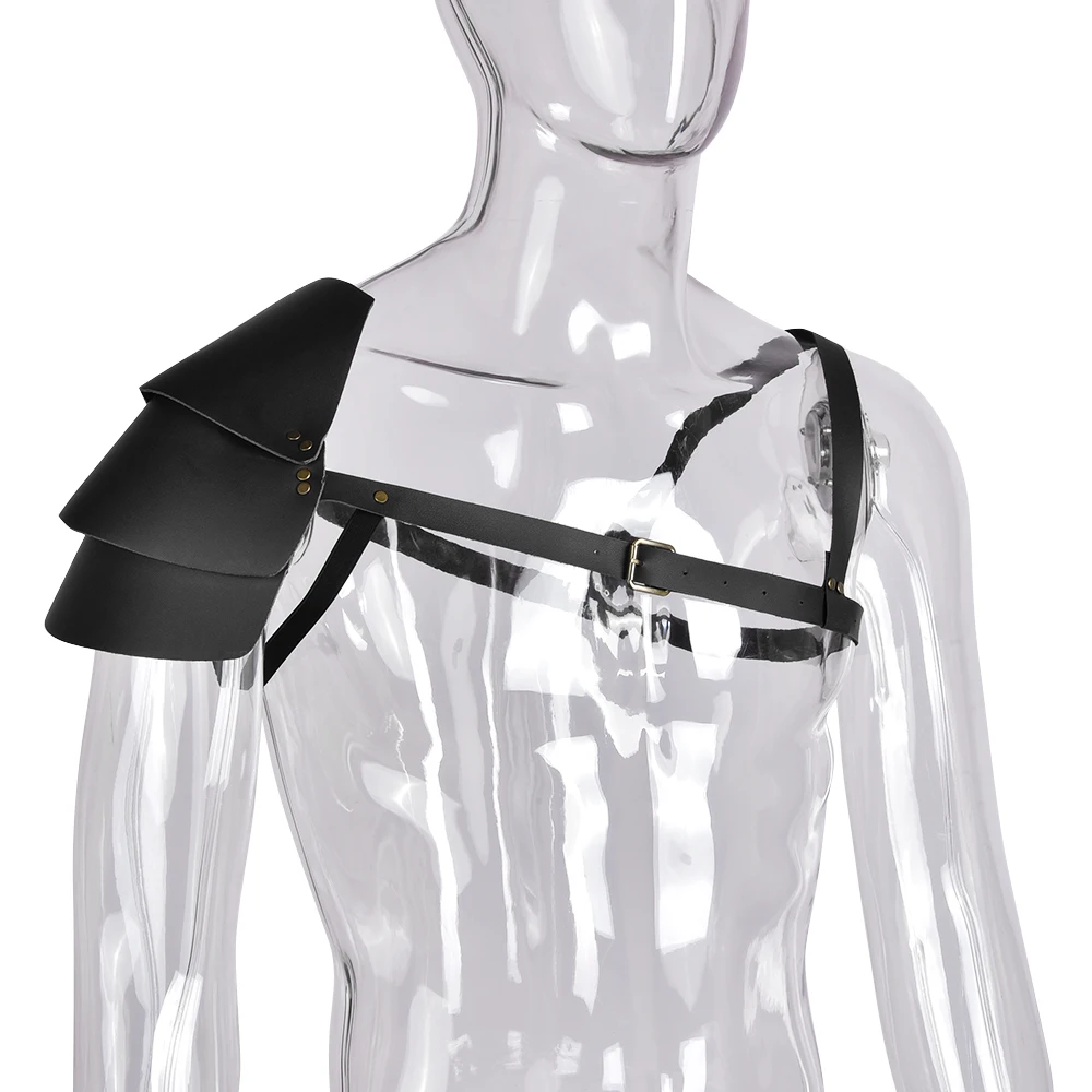 Аксессуары для косплея кожаная бронежилет на одно плечо в винтажном стиле Броня