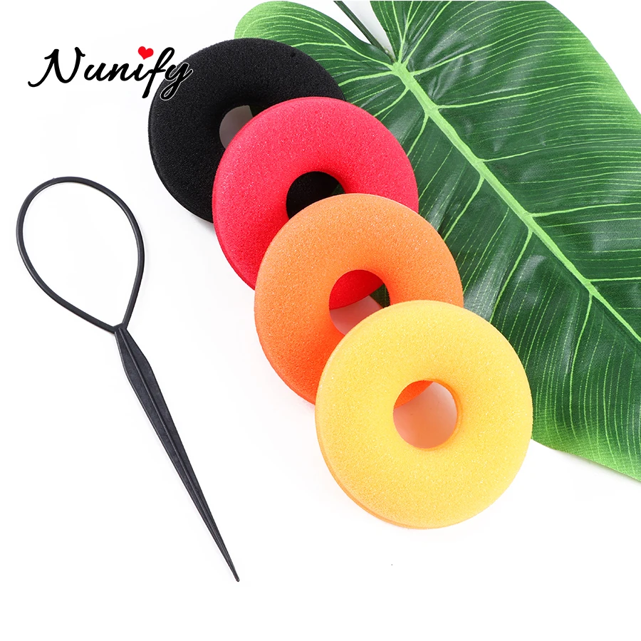 Аксессуары для волос Nunify аксессуары причесок красивая принцесса Пончик булочка