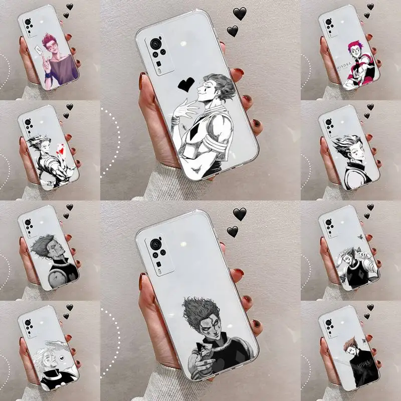 

hunter x hunter Phone Case Transparent For VIVO S 9 7 6 IQOO NEO 7 5 3 Z3 Z1 X E pro Soft TPU Clear Mobile bags